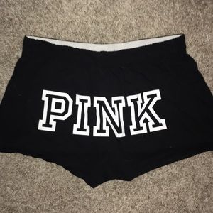 Vs PINK Black Pj Shorts